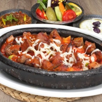 Kiremitte Et Şiş